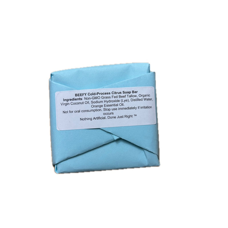 Citrus BEEFY™ Cold Process Soap Bar